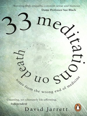 cover image of 33 Meditations on Death